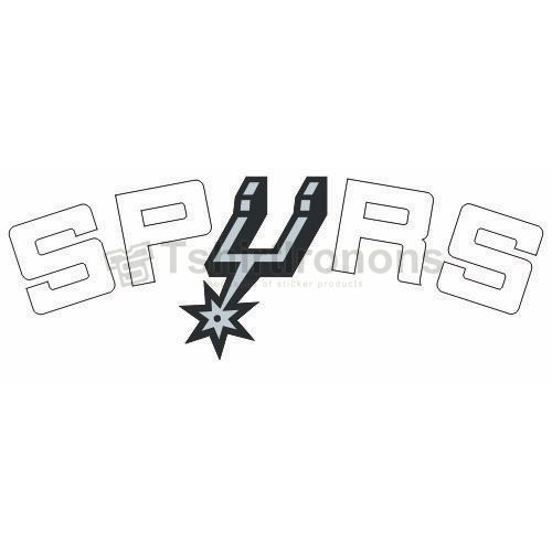 San Antonio Spurs T-shirts Iron On Transfers N1190 - Click Image to Close